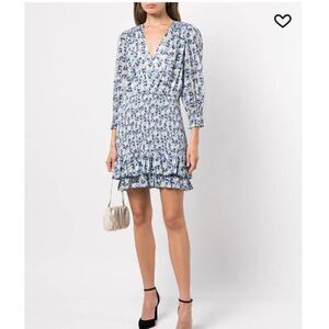 NWT Veronica Beard Darrah Dress Cobalt Multi Size 6